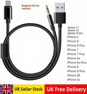 For BMW & Mini iPod iPhone 8 X XS XR Interface Audio USB Cable Lead AUX Adapters - Picture 1 of 4