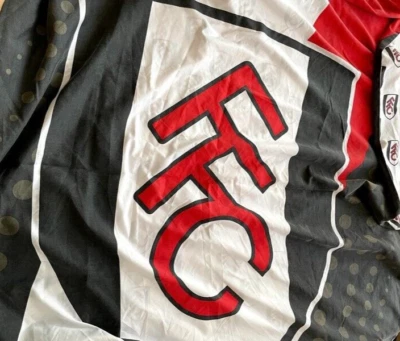 FC Fulham - Funda manta tamaño 2x1,3m fanático fútbol/fútbol Foto 1 de 4