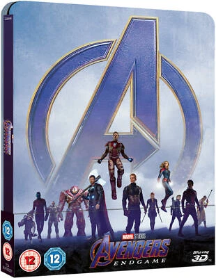 Marvel Avengers: Endgame - Blu-ray Steelbook - 3D & 2D - Zavvi Exclusive - Image 1 of 4