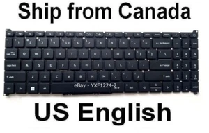 Keyboard for Acer Aspire 3 15 A315-44P-R4ZR A315-44P-R22V A315-44P-R63P - US - Afbeelding 1 van 1