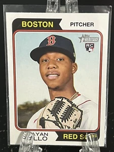 Brayan Bello--2023 Topps Heritage--novato--boston red sox--envío gratuito - Imagen 1 de 2
