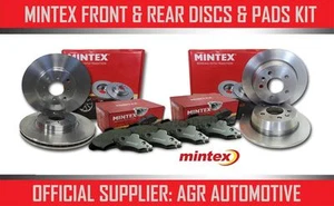 MINTEX FRONT + REAR DISCS AND PADS FOR VOLKSWAGEN POLO 1.6 82 BHP 2011-14 OPT2 - Picture 1 of 1