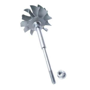 For Garrett TO4 T04 Turbo Turbine Wheel 11 blade High Flow (64.5/74.3) w/locknut - Foto 1 di 9