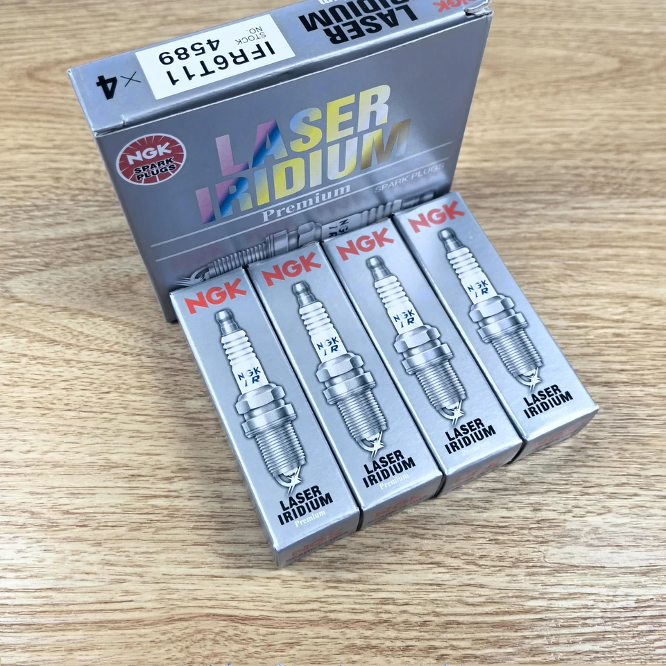 4Pcs Iridium Spark Plugs NGK IFR6T11 4589 For Camry Lexus Corolla RAV4 Tundra - Image 1 of 1