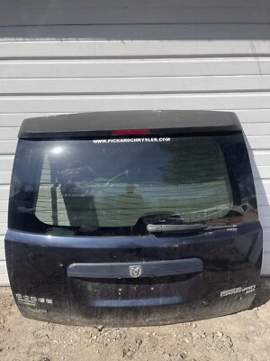 Dodge Caravan 2008 2009 2010 puerta levadiza puerta trasera furgoneta privacidad tinte vidrio puerta final Foto 1 de 4