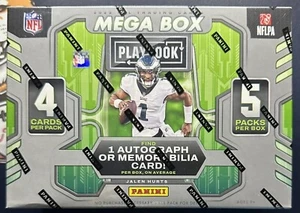 🪙2022 Panini Playbook NFL Football MEGA Box 1 AUTO or Memorabilia Card - Target - Picture 1 of 2