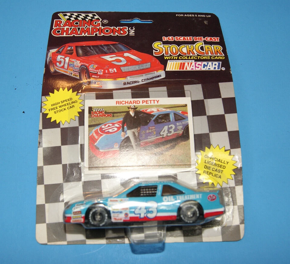 1:43 1/43 Scale Diecast Racing Champions RICHARD PETTY # 43 Car Pontiac GP NOC - Image 1 of 1