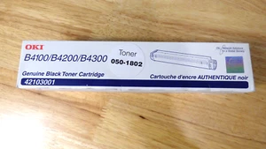 ⚡️Original OKI 42103001 Tonerkartusche Schwarz B4100/B4200/B4300 • VERSIEGELT - Bild 1 von 5