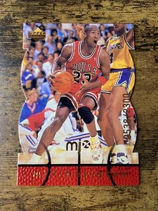 1998 Oberdeck mjx MJ Uhren rot/2300 Michael Jordan #21 HOF - Bild 1 von 2