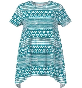 NWT LuLaRoe Medium Melissa Tunic Top - As Pictured - Picture 1 of 2
