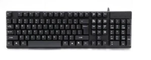 Free New Wired Keyboard Stylish 107 Key Number Pad USB Keyboard Original Brand - Picture 1 of 3