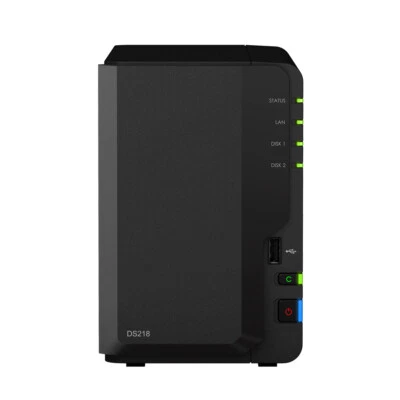 New Synology DiskStation DS218 Server + CPU, Memory, Storage, Operating System - Image 1 of 4