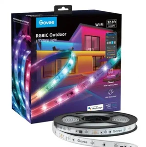 Govee RGBIC Outdoor 32.8 Ft. Integrated LED Smart Color Wi-Fi Enabled - Picture 1 of 3