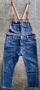 DSQUARED2 S/S 2006 SQUAW 40 COWGIRL WESTERN JEANS OVERALL DUNGAREE LATZHOSE icon - Picture 1 of 12