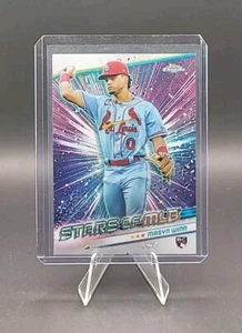 2024 Topps Serie 2 Estrellas Cromadas de MLB Masyn Winn Novato #CSMLB-54 Cardenales - Imagen 1 de 2