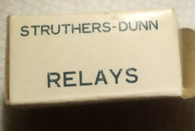 STRUTHERS-DUNN 12VDC RELAY C281XDX100 NEW - Image 1 of 4