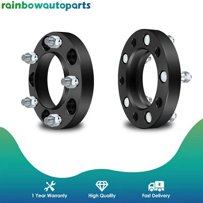 2 piezas espaciadores de rueda centrados en el cubo 5x150 14x1,5 para Toyota Tundra Lexus LX470 LX570 Foto 1 de 4