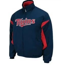 Majestic Minnesota Twins Therma Base Jacket New Big Mens Size 4XL - Picture 1 of 3