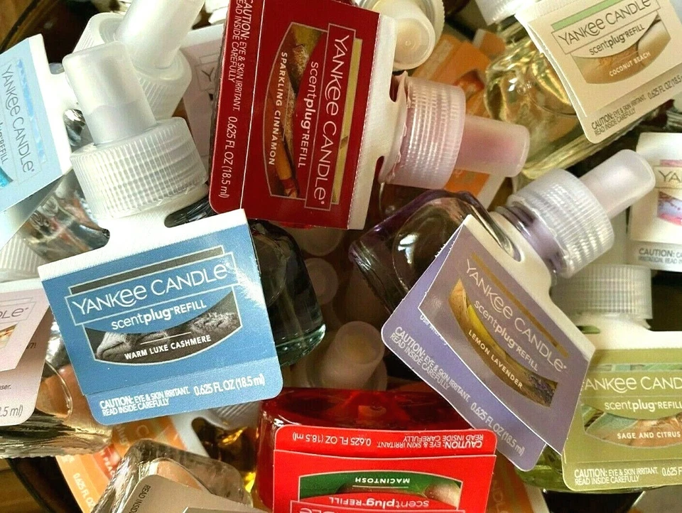 Yankee Candle Scent Plug  - 4 Single Refill Bulbs "Your Choice" - Image 1 of 1