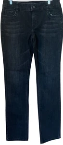 White House Black Market Jeans Women's Blanc 4R Black Slim Leg 30x32 - Picture 1 of 12
