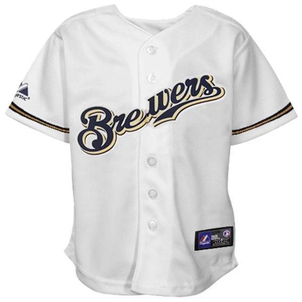 Nueva con etiquetas Camiseta de béisbol Milwaukee Brewers MLB Majestic TODDLER 2T - 4T Foto 1 de 1