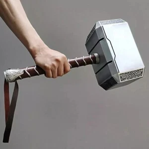 Thor Avengers Hummer Inciso Resina Completa Thor Hammer Replica Pro Ruolo, Decorazione - Foto 1 di 4