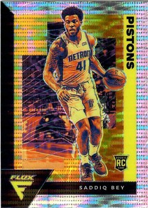 2020 Panini Flux #212 Saddiq Bey Very good