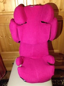 Sommerbezug Schonbezug Frottee für Cybex SOLUTION Z-Fix und Z I-Fix NEU pink - Bild 1 von 1