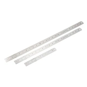 Righello dritto per falegname tono argento 20 cm 50 cm 60 cm 3 in 1 - Foto 1 di 4
