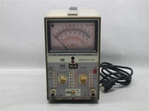 Good Will GVT-427 GVT427 AC Millivoltmeter 2 Channel Class 1.5 AS IS - Picture 1 of 9