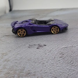 2024 Hot Wheels HW Purple Lamborghini Aventador J (Loose) - Picture 1 of 4