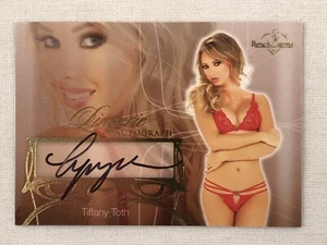 2013 Benchwarmer Hobby Tiffany Toth Autograph Lingerie Card #5 Bench Warmer - Picture 1 of 2