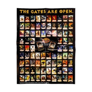 Affiche promo Cardz Hyborian Gates CCG Hyborian Gates très bon état + - Photo 1/1