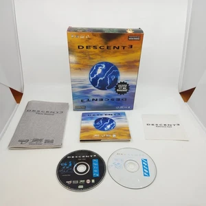 Descent 3 - Big Box PC Spiel - komplett CIB + Insert - Bild 1 von 16