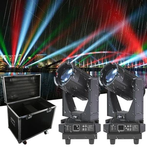 Luces principales móviles con estuche de vuelo IP65 380W impermeables para exteriores con haz de cielo 2 piezas - Imagen 1 de 16