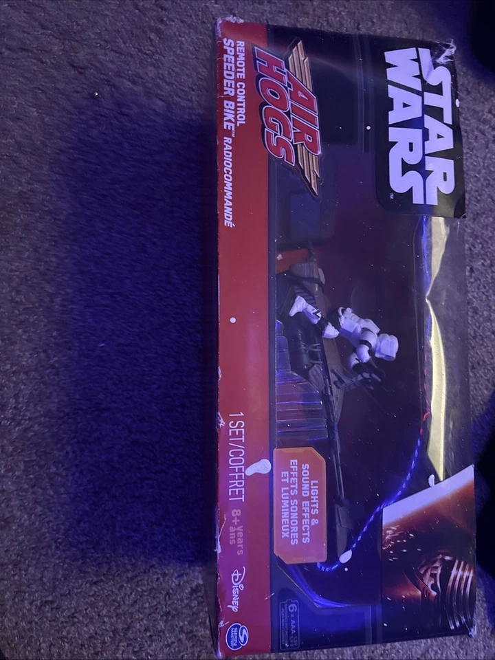 Speeder Bike Scout R/C Remote Control Star Wars Disney Air Hogs Spin Master 2016 - Image 1 of 4