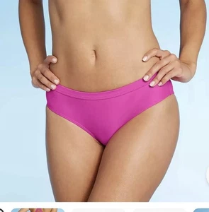 Xhilaration fuchsia pink Damen freche Hipster Bikinihose Medium 4-6 - Bild 1 von 10