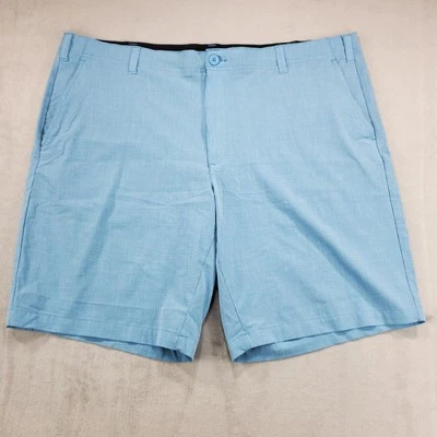 Pantalones Cortos de Golf BCG Azul Chino Frente Plano Para Hombre Talla 42 10" Entrepierna con Bolsillos Foto 1 de 4