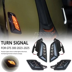 For Vespa GTS300 2023-2025 LED Turn Signal Indicators Light Front & Rear Blinker - Picture 1 of 18