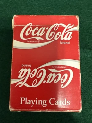 Vintage 1992 Coca-Cola Playing Cards, 2 Jokers, In Box Complete. - Image 1 of 4
