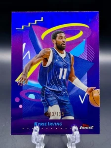2024-25 Kyrie Irving Topps Finest Purple Refractor #083/125 Mavericks - Bild 1 von 2
