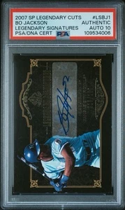 2007 SP Bo Jackson /100 Auto PSA 10 - Picture 1 of 2