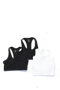 All Access Koral Womens Camouflage Sports Bras Tank Top Black White Size S Lot 3 - Picture 1 of 4