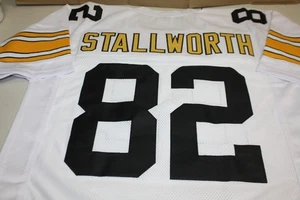 JOHN STALLWORTH #82 AWAY ROAD WEISS INDIVIDUELL GENÄHTES TRIKOT GRÖSSE HERREN XLG - Bild 1 von 2