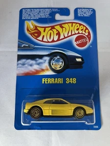 Hot Wheels Ferrari 348 VHTF Gold UH Wheels, International Card, 1990 - Picture 1 of 7