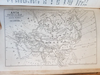 1861 A SCHOOL GEOGRAPHY BY CORNWELL 29 MAPS GERMAN EMPIRE ASIA AMERICA AFRICA @ - Image 1 of 4