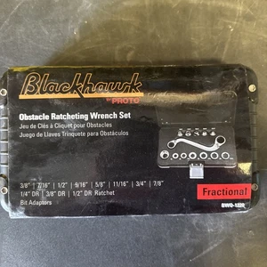 Blackhawk BWO-1220 13pc Obstruction Ratching Wrench Set - Picture 1 of 2