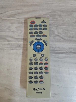 Sistema de control remoto Apex Digital RM-3800 TV/VCR combo OEM auténtico PROBADO Foto 1 de 4