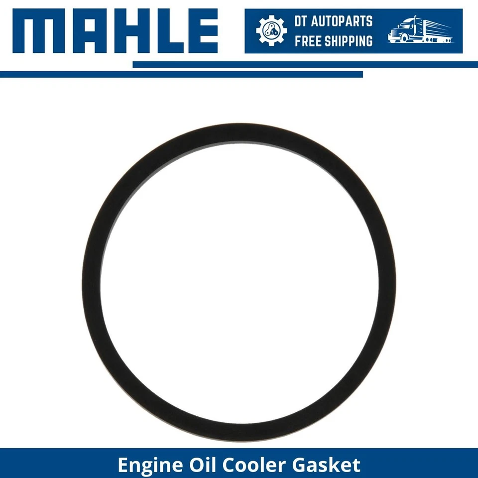 For 2004-2006, 2008-2009 Audi TT Quattro 3.2L V6 Engine Oil Cooler Gasket Mahle - Image 1 of 2