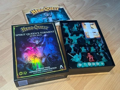 HeroQuest Spirit Queen's Torment Quest Pack Expansion Hasbro Avalon Hill Unused - Image 1 of 3